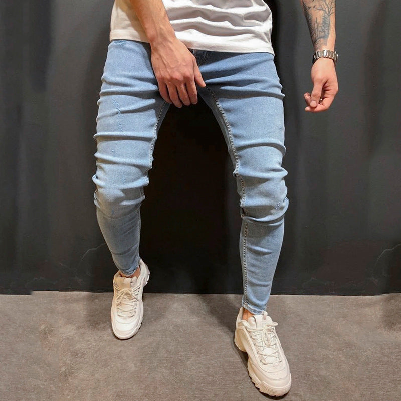 Mode Trend Männer blaue Jeans
