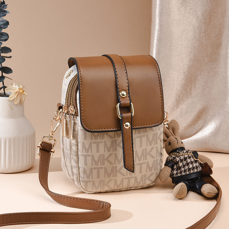 Vintage Multilayer Damen Handy-Tasche