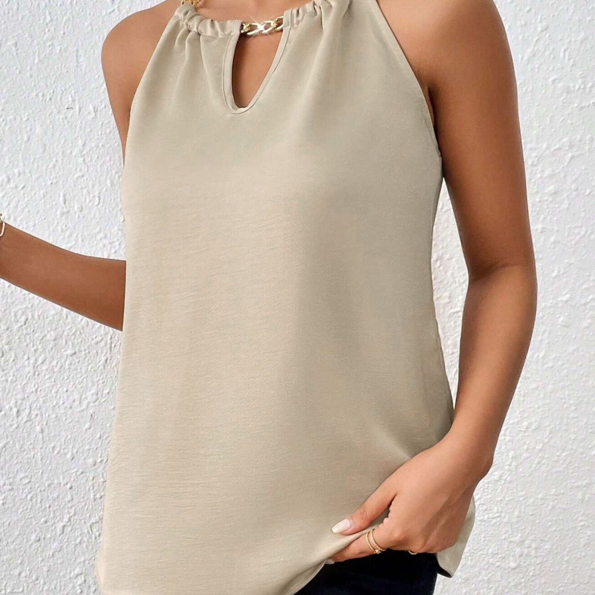 Damenmode Eleganter Pullover-Anzug mit abnehmbarem Schultergurt