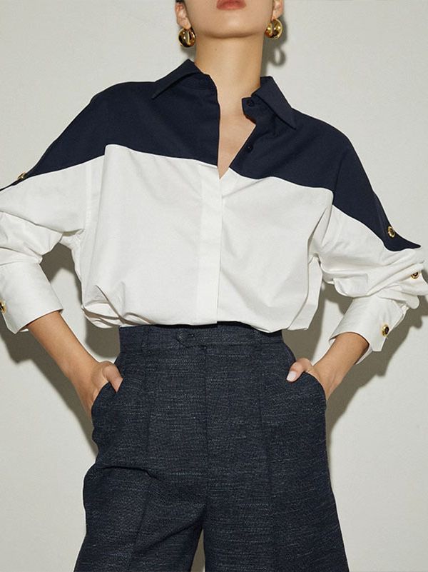 Damen-Shirt mit hochwertiger Farbkombination und Stil