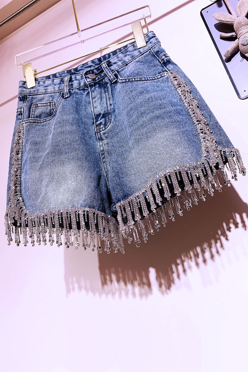 Strassquaste Hohe Taille