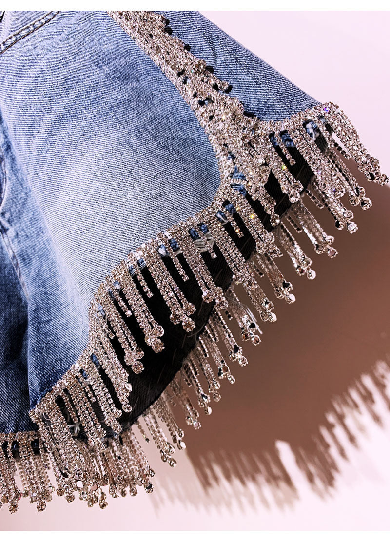 Strassquaste Hohe Taille
