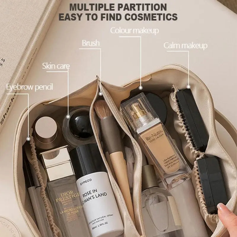Make-Up Tasche Leder