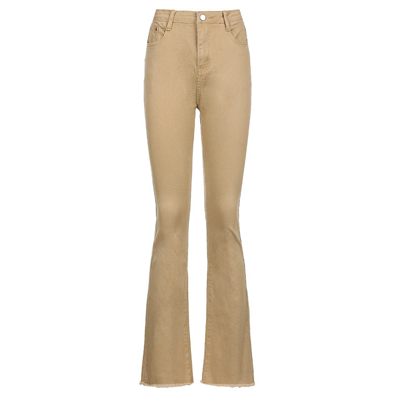 Damen Stretch-Bootcut-Jeans: Komfort und Stil vereint