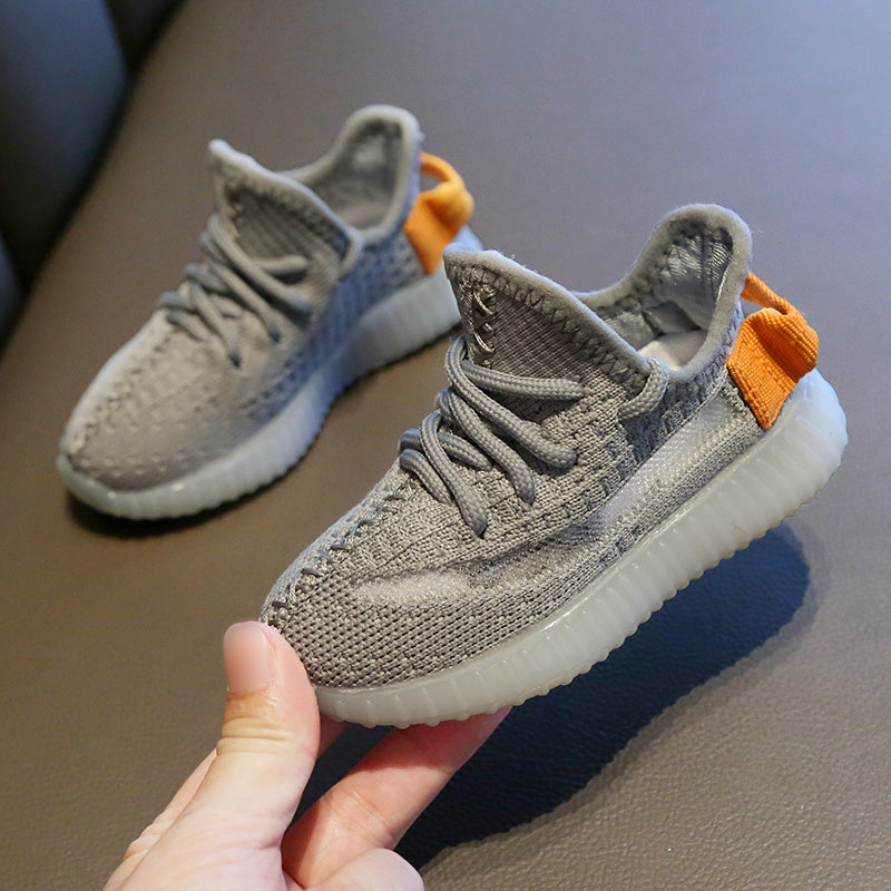 Kinder-Baby-Coconut-Turnschuhe: Atmungsaktive Netzschuhe