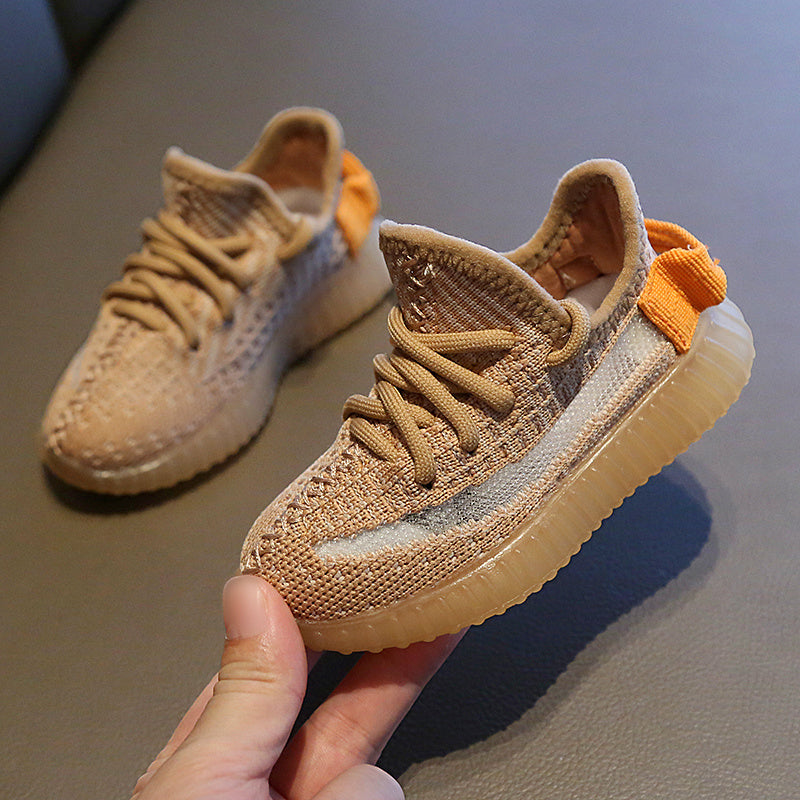 Kinder-Baby-Coconut-Turnschuhe: Atmungsaktive Netzschuhe