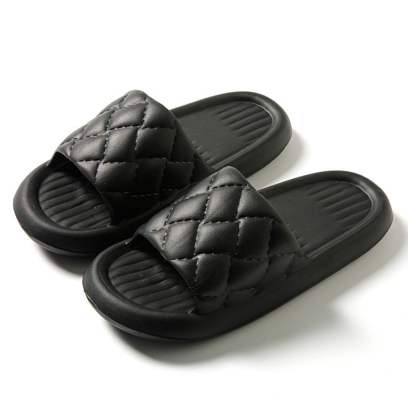 Rhombus Sommer Hausschuhe - Anti-Rutsch Pantoffeln