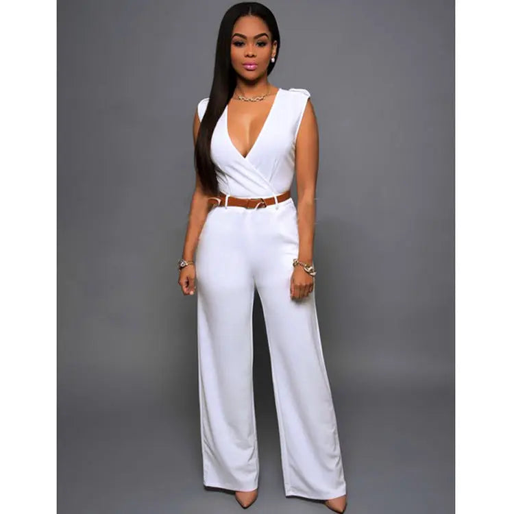 Neuer Damenmoden-Jumpsuit mit Einteiler-Hose