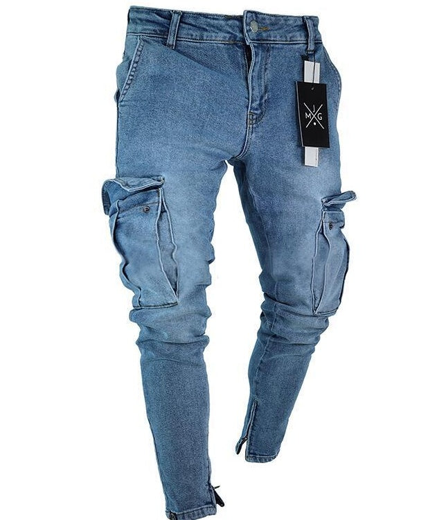 Urban Cargo Style Herren Jeans