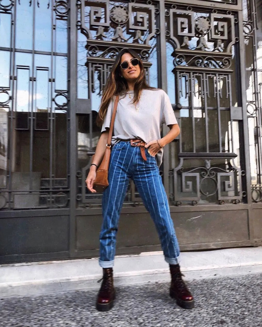 FlexiStreifen-Jeans