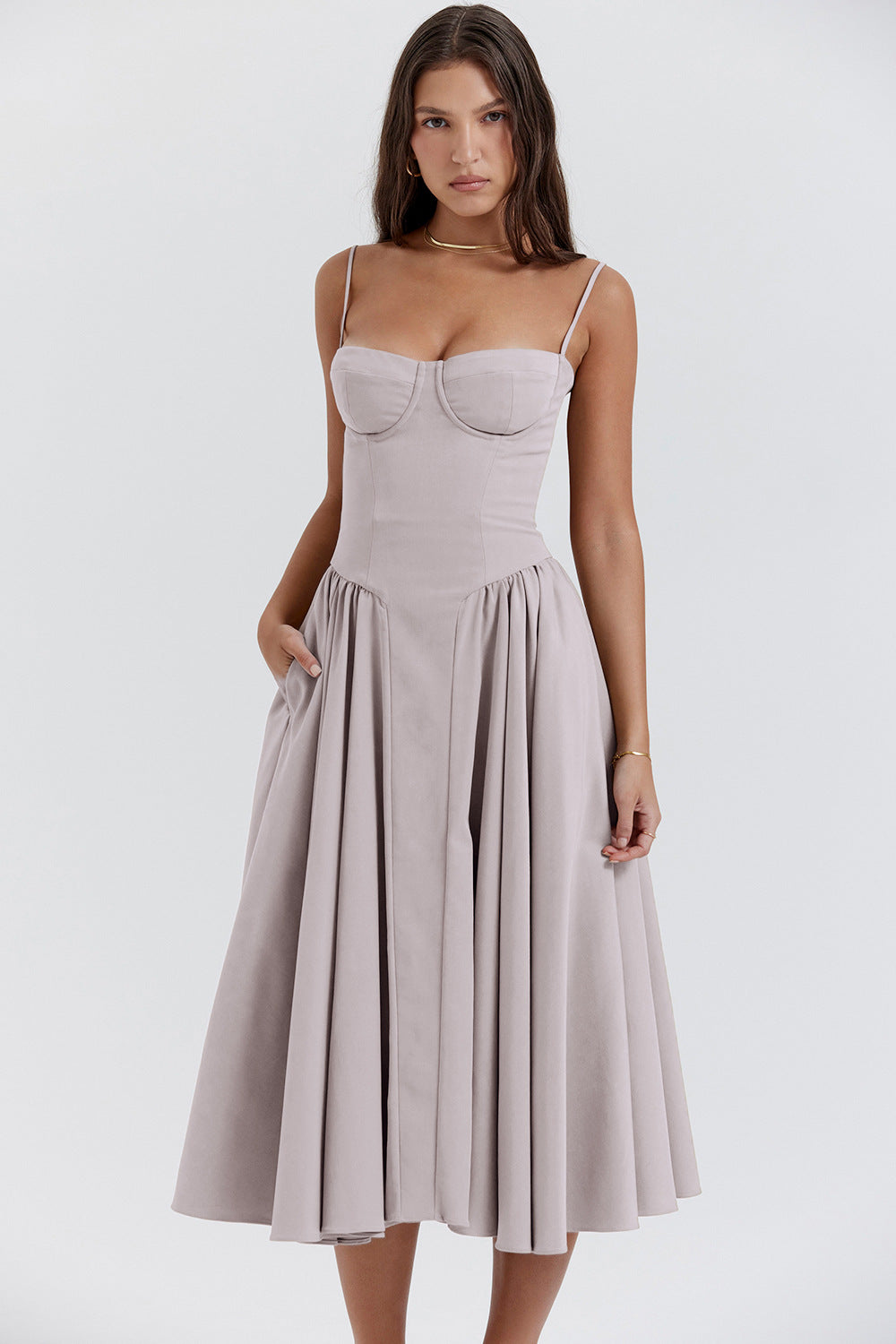 Palast-Schwingkleid für Frauen