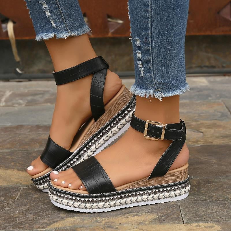 Sandalen mit Seilsohle für Damen
