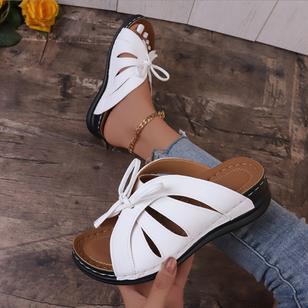 Römische Keilsandalen für Frauen