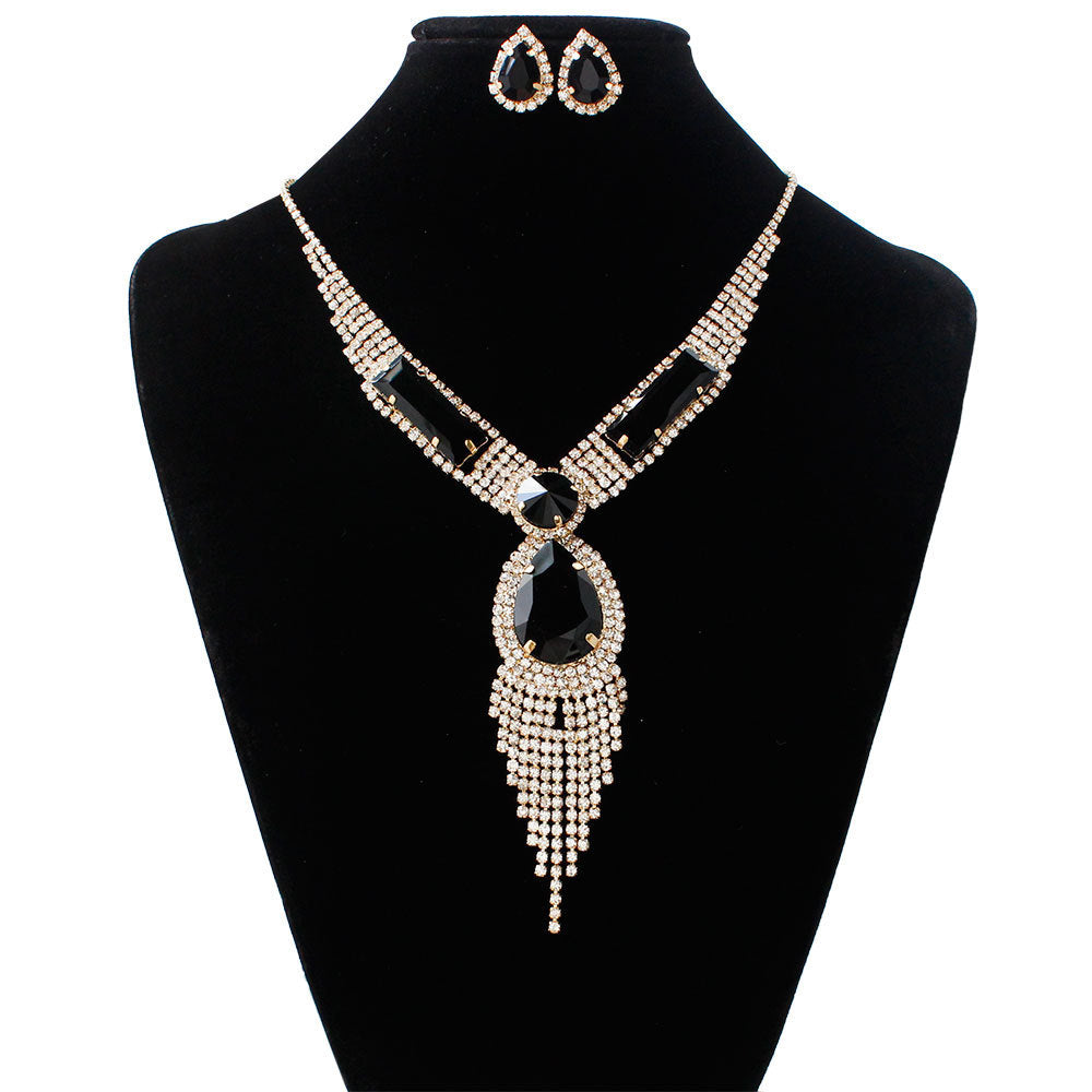 Diamant-Quaste, buntes Mikro-Hochzeitsschmuck-Set