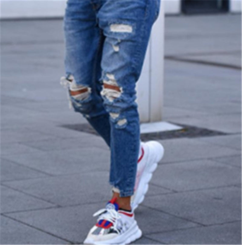 Herren Jeans mit Rissen