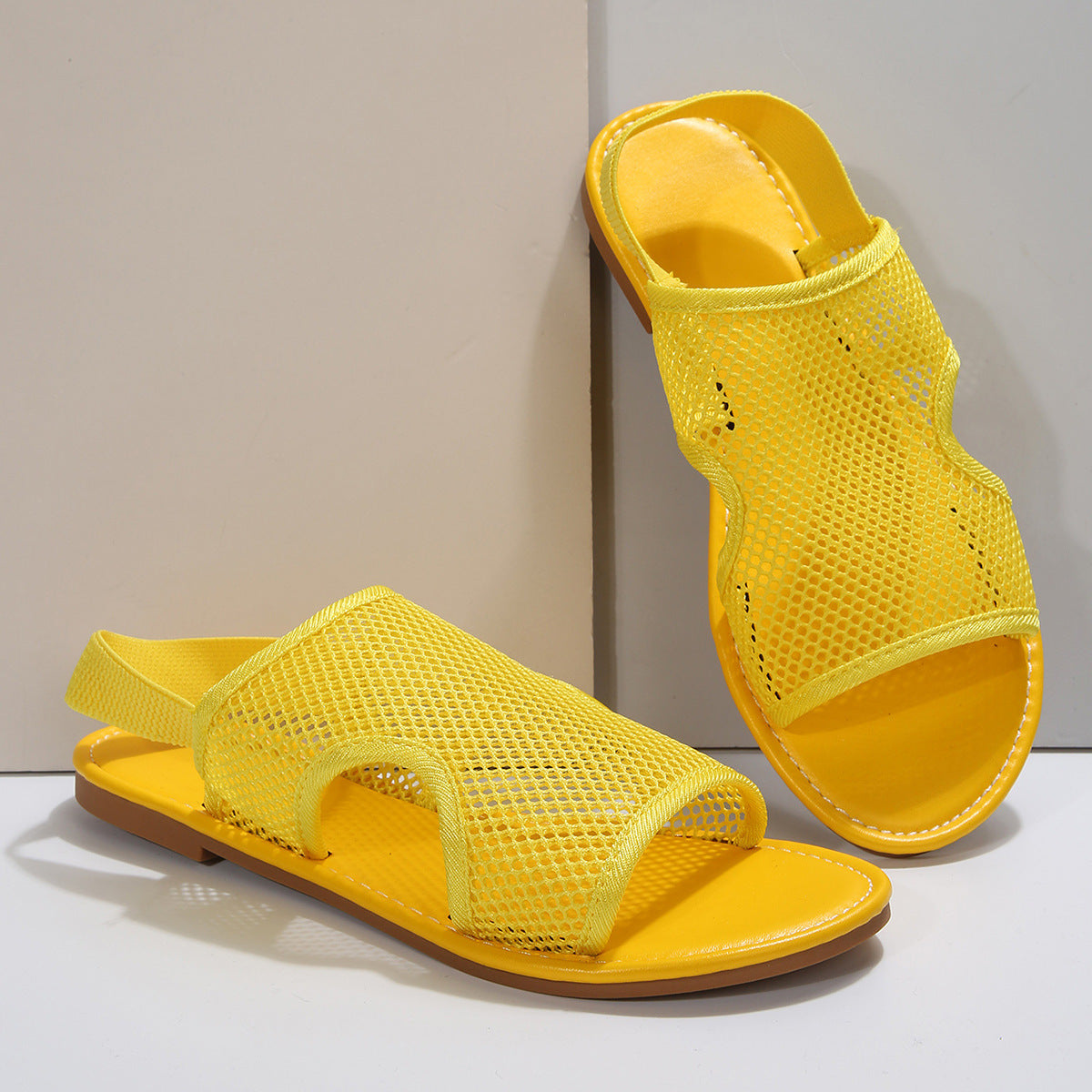 Neue Mesh-Sandalen – Sommerliche, atmungsaktive Strandschuhe