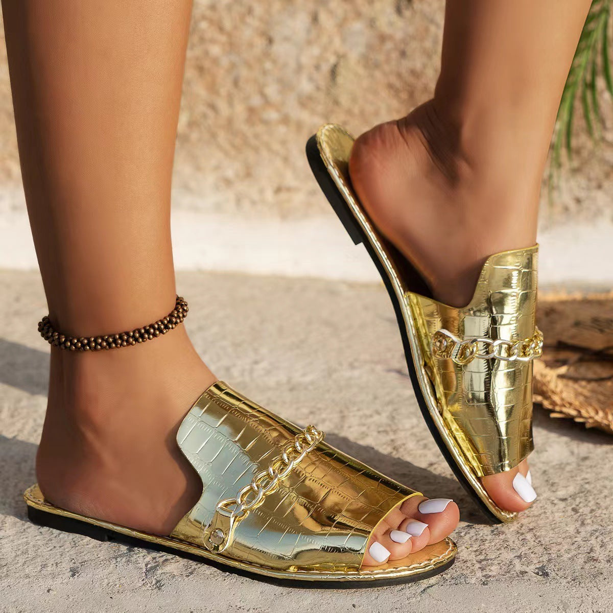 Sommerketten-Sandalen für Damen