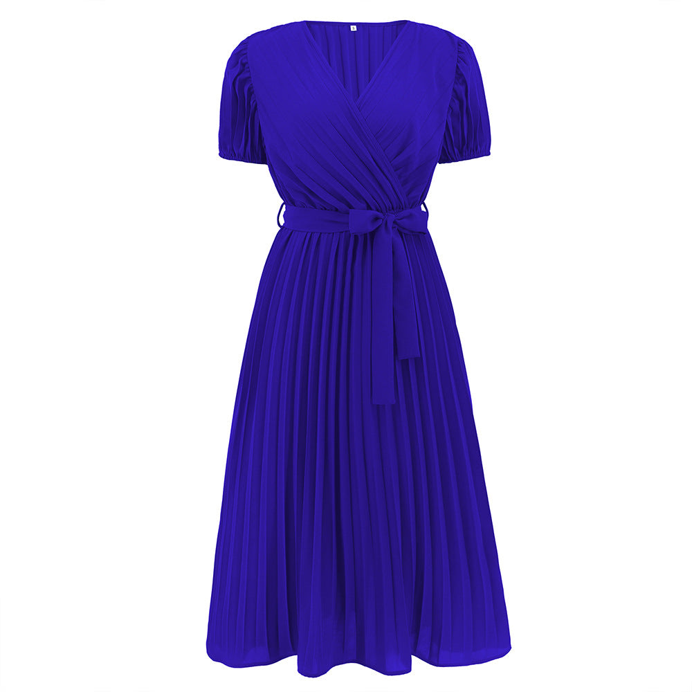 Damen Schmal geschnittenes Langkleid mit Stil