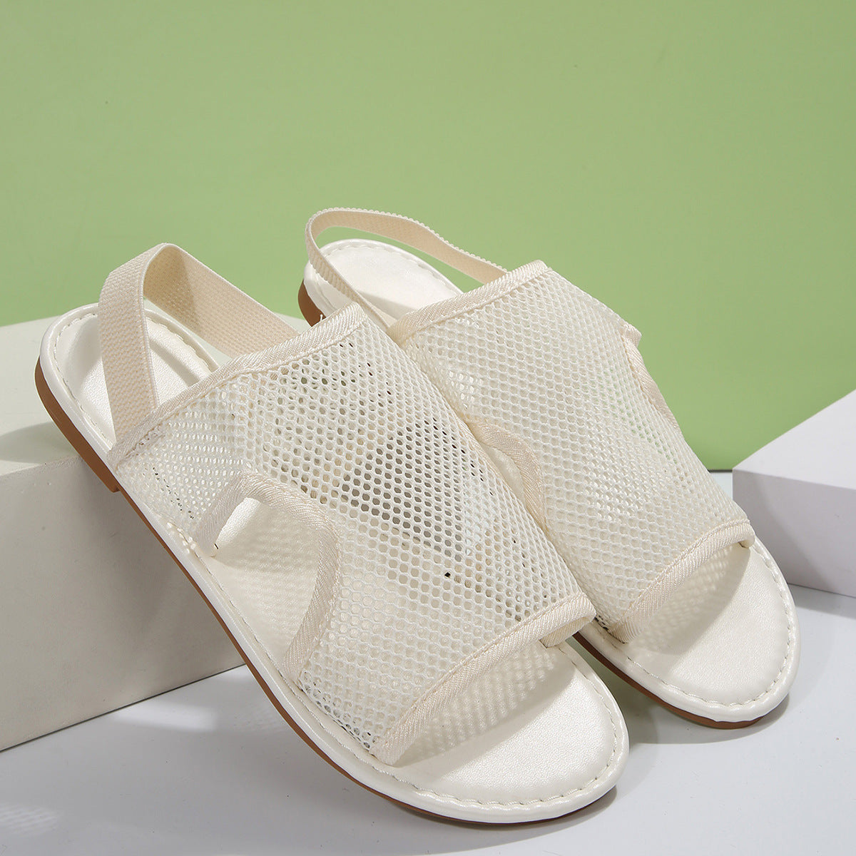 Neue Mesh-Sandalen – Sommerliche, atmungsaktive Strandschuhe