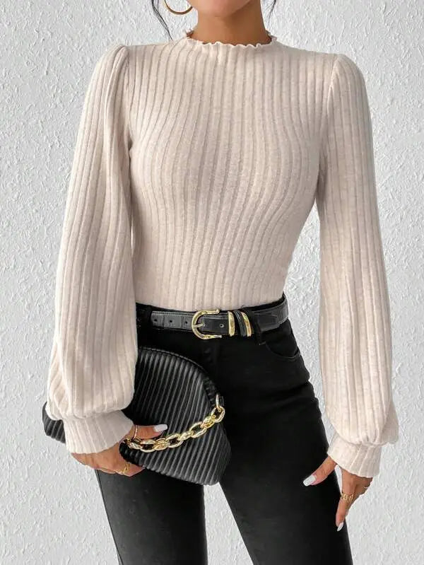 Damen Langarm-Jumpsuit-Top im Stil