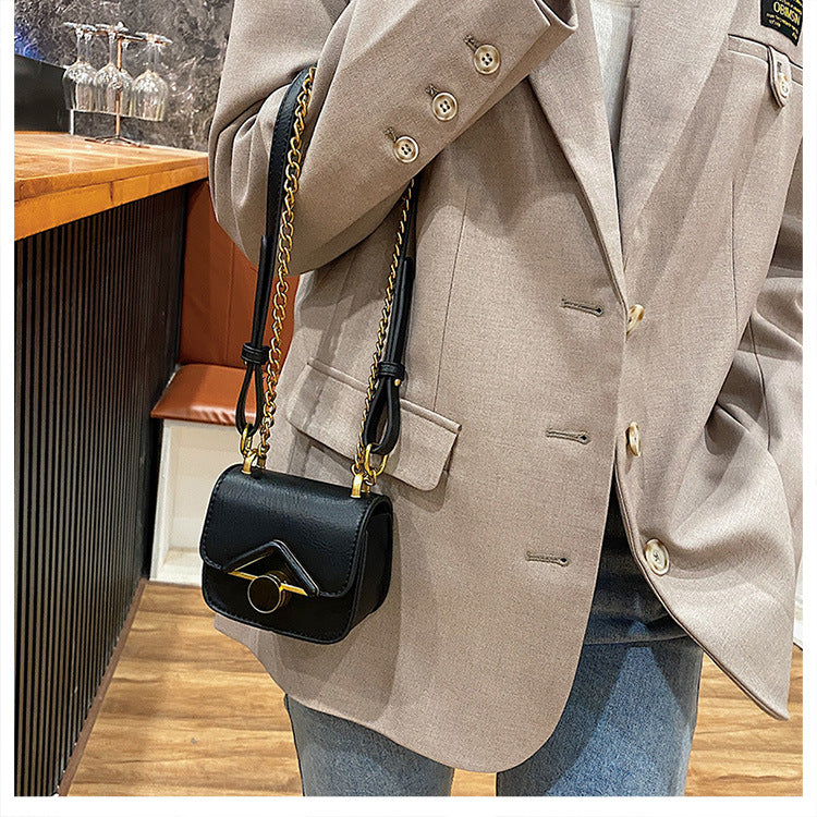 Elegante Retro-Crossbody-Mini-Alleskönner-Kleines-Quadrat-Tasche