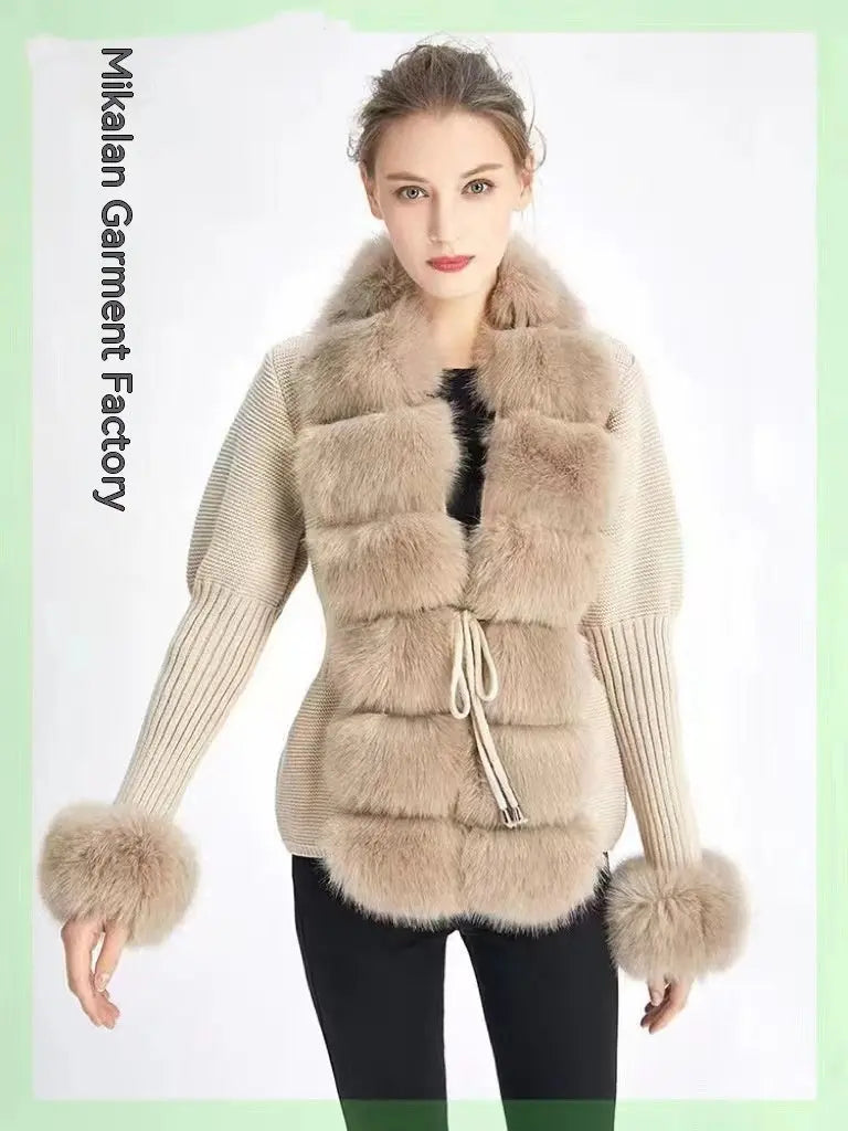 Damen Strickjacke