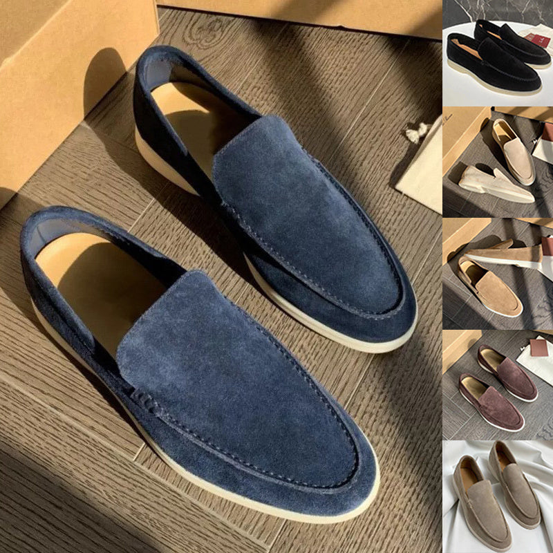 Herren Beckham Sommer Loafer – Lässige Slip-on-Fahr-Schuhe in Übergröße