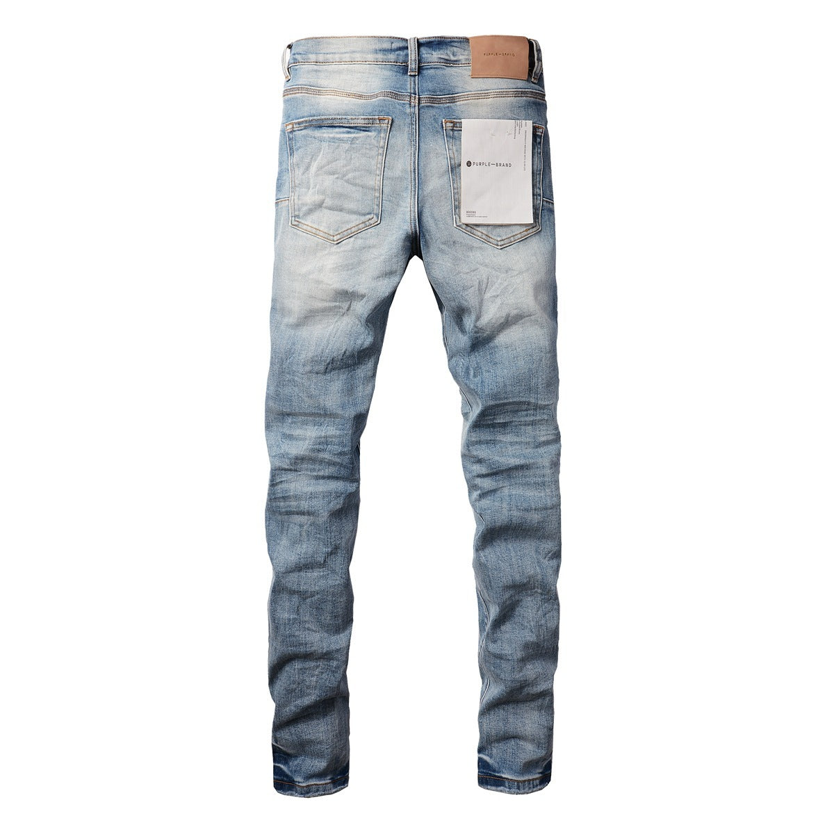 Streetstyle Blaue Patch Jeans für Männer