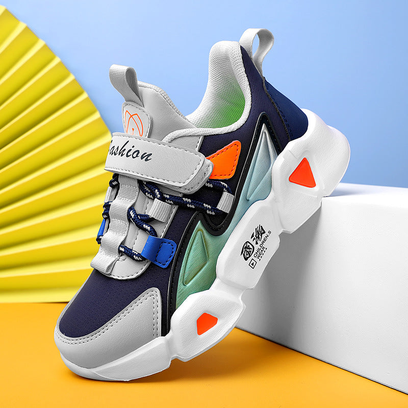 Mädchens Laufschuhe aus Leder