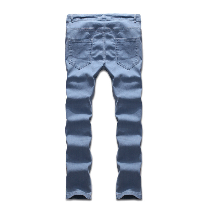 Mode Trend Männer blaue Jeans