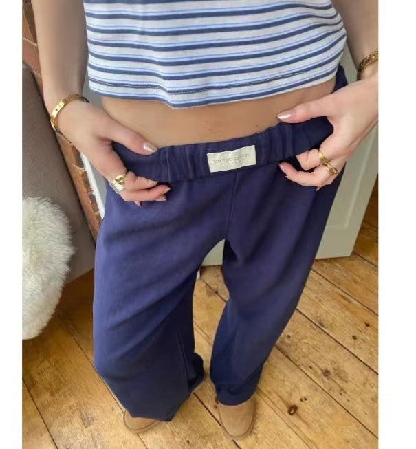 Gestreifte Casual Hose mit modischem Flair