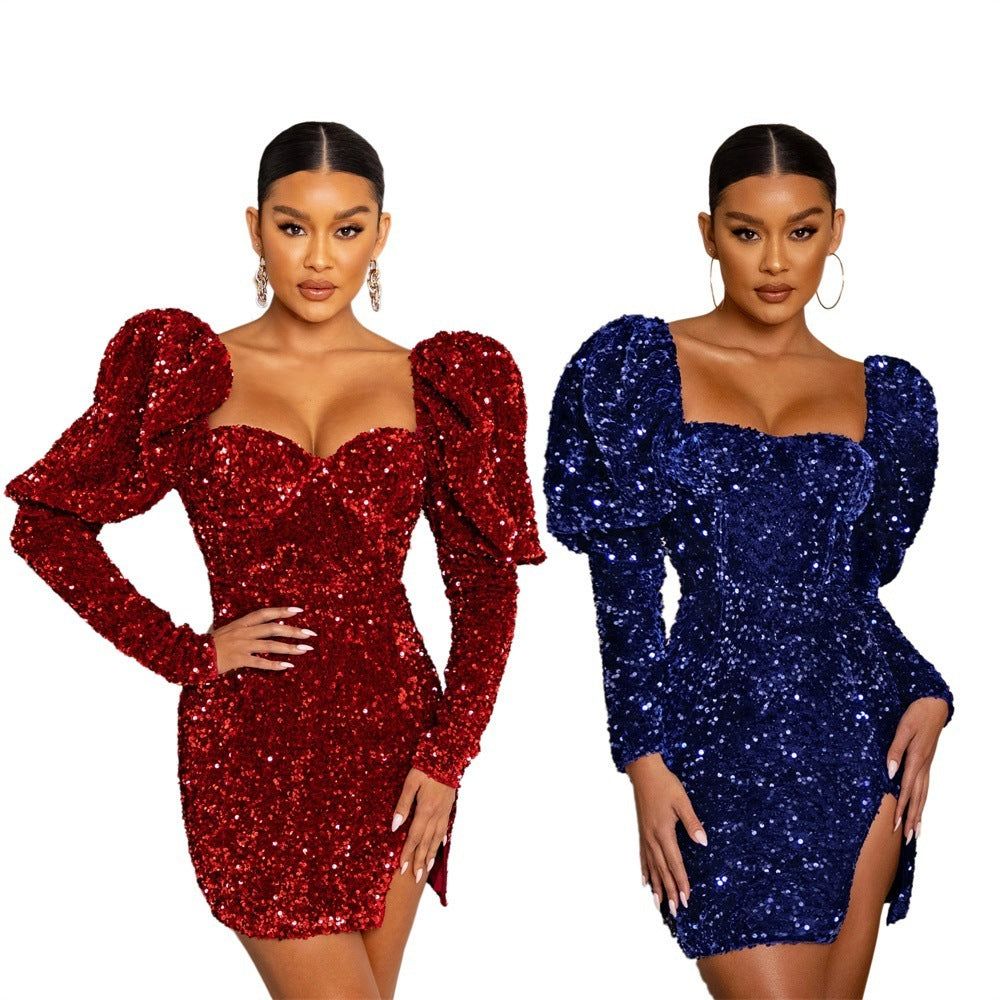 Glitzer-Partykleid für Damen
