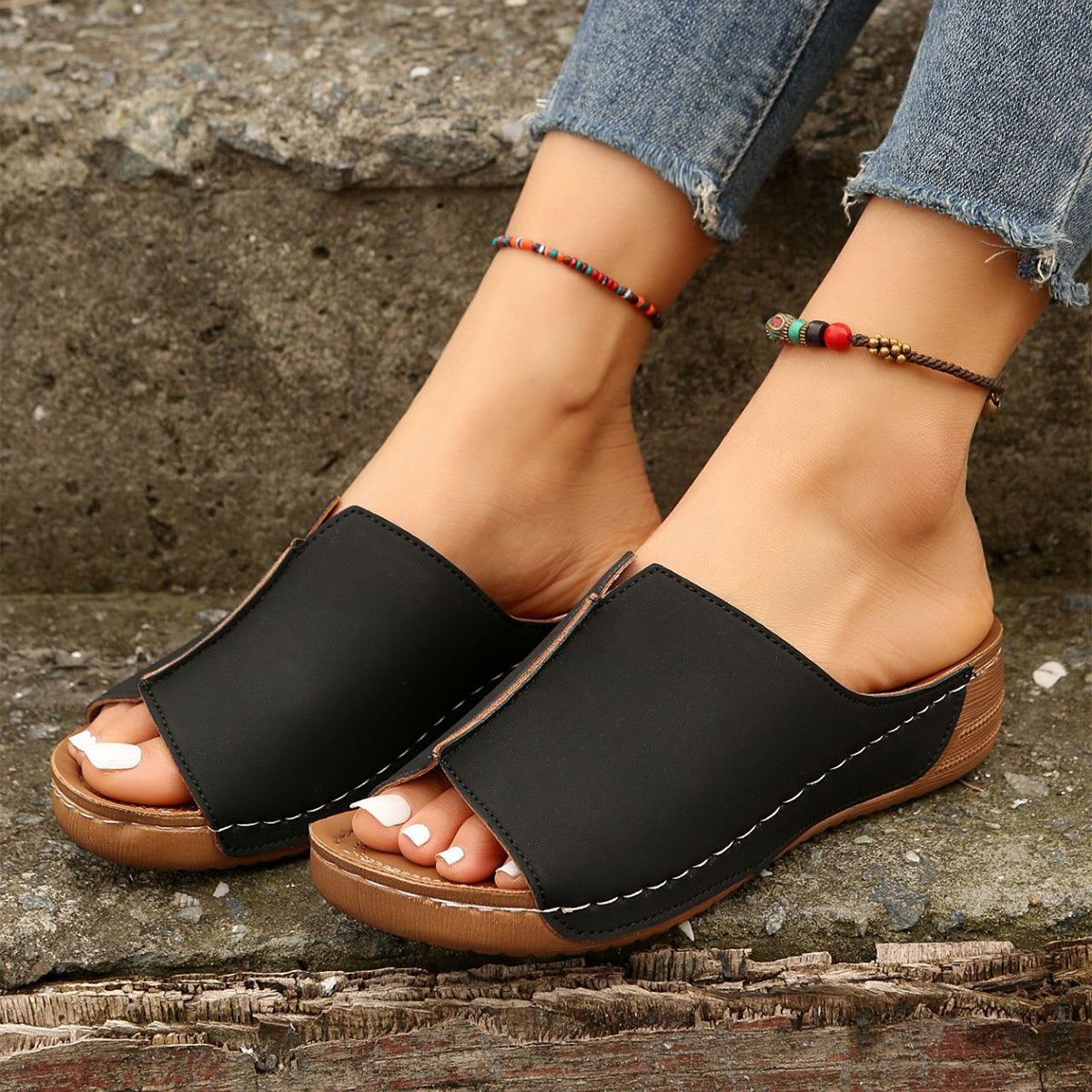 Modische Wedges-Sandalen für Damen