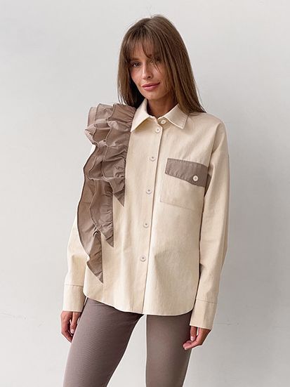 Damen Strickjacke mit Langarm und Einreiher-Knopfleiste