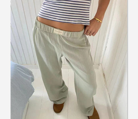 Gestreifte Casual Hose mit modischem Flair