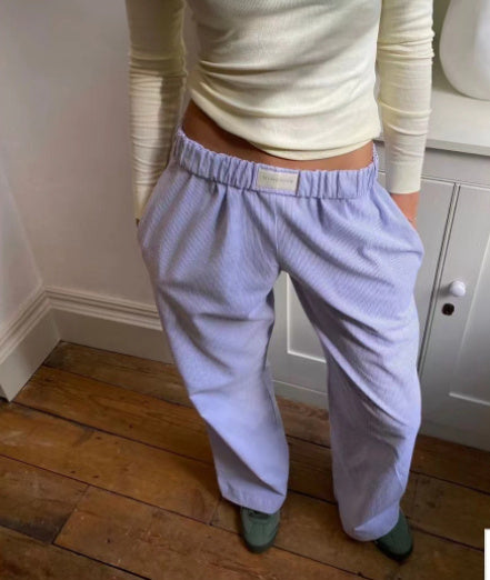 Gestreifte Casual Hose mit modischem Flair