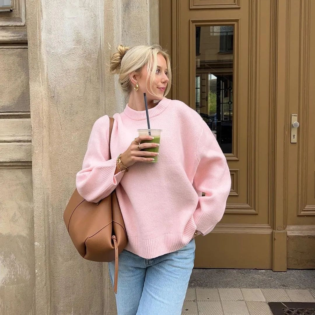 Pullover mit Rundhalsausschnitt