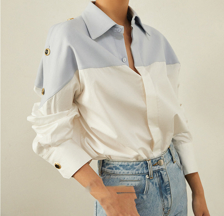 Damen-Shirt mit hochwertiger Farbkombination und Stil