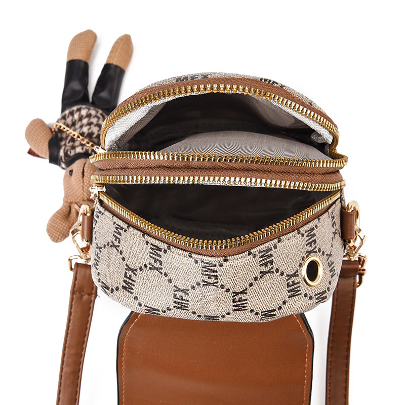 Vintage Multilayer Damen Handy-Tasche