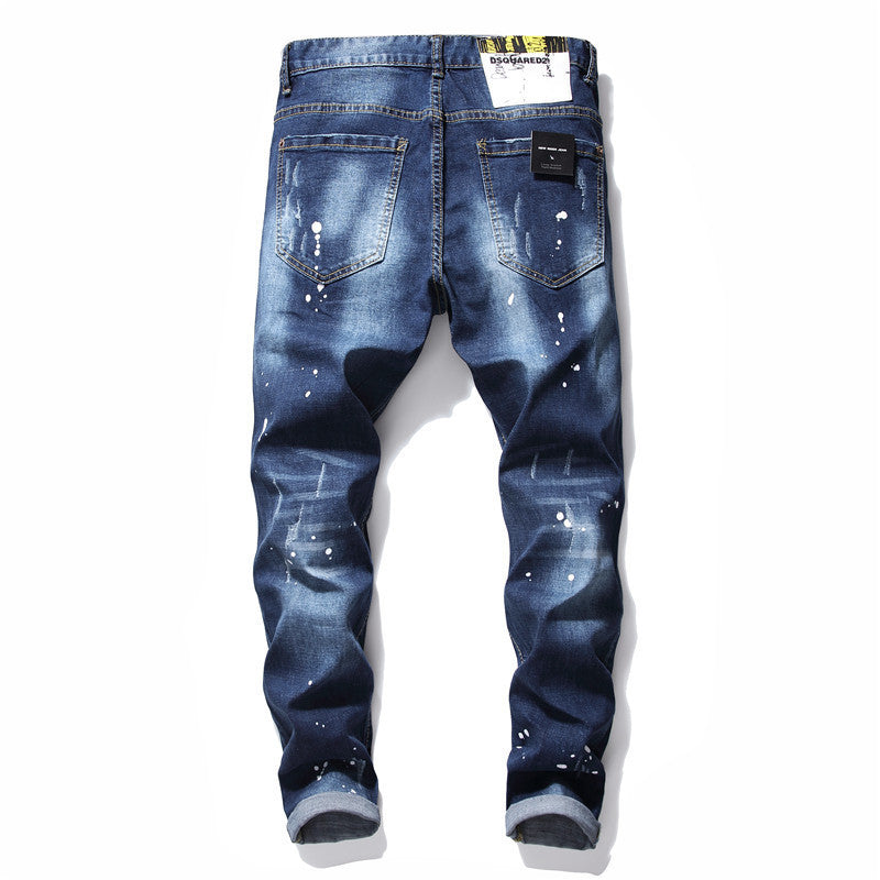 Herren Jeans mit Reißverschluss
