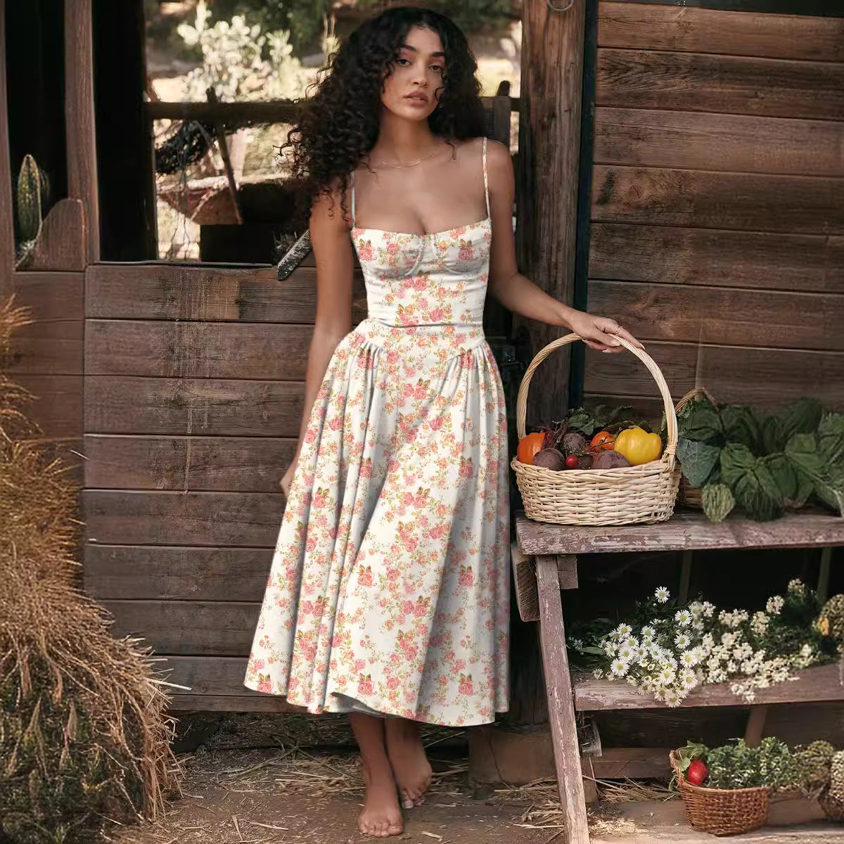 Palast-Schwingkleid für Frauen