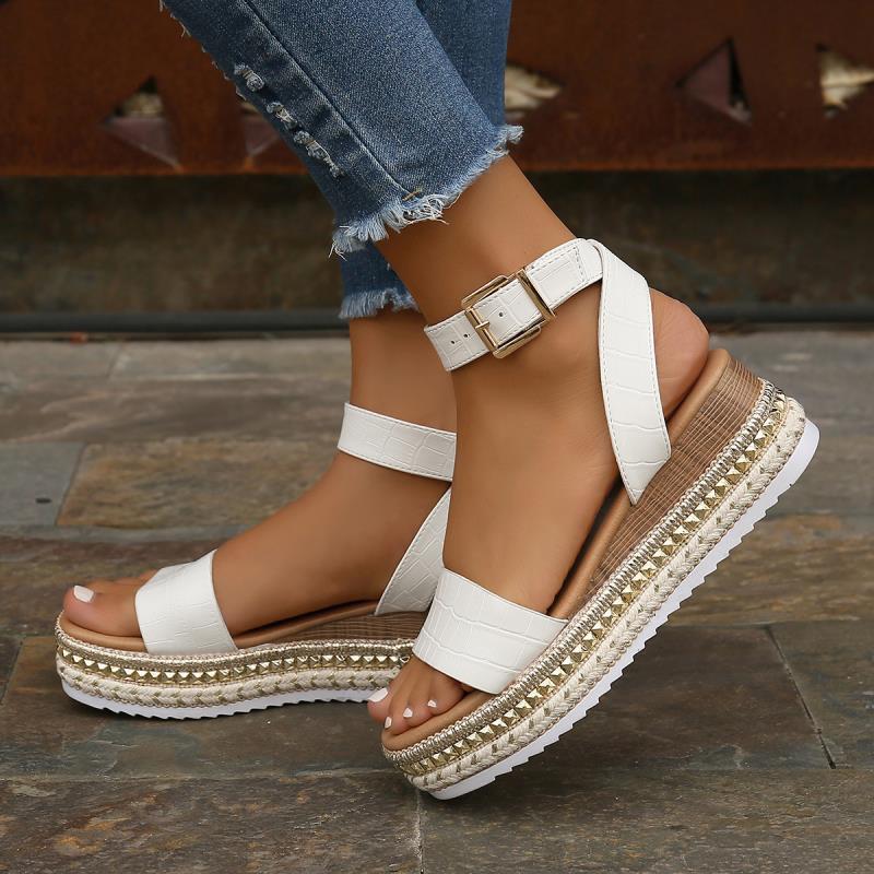 Sandalen mit Seilsohle für Damen