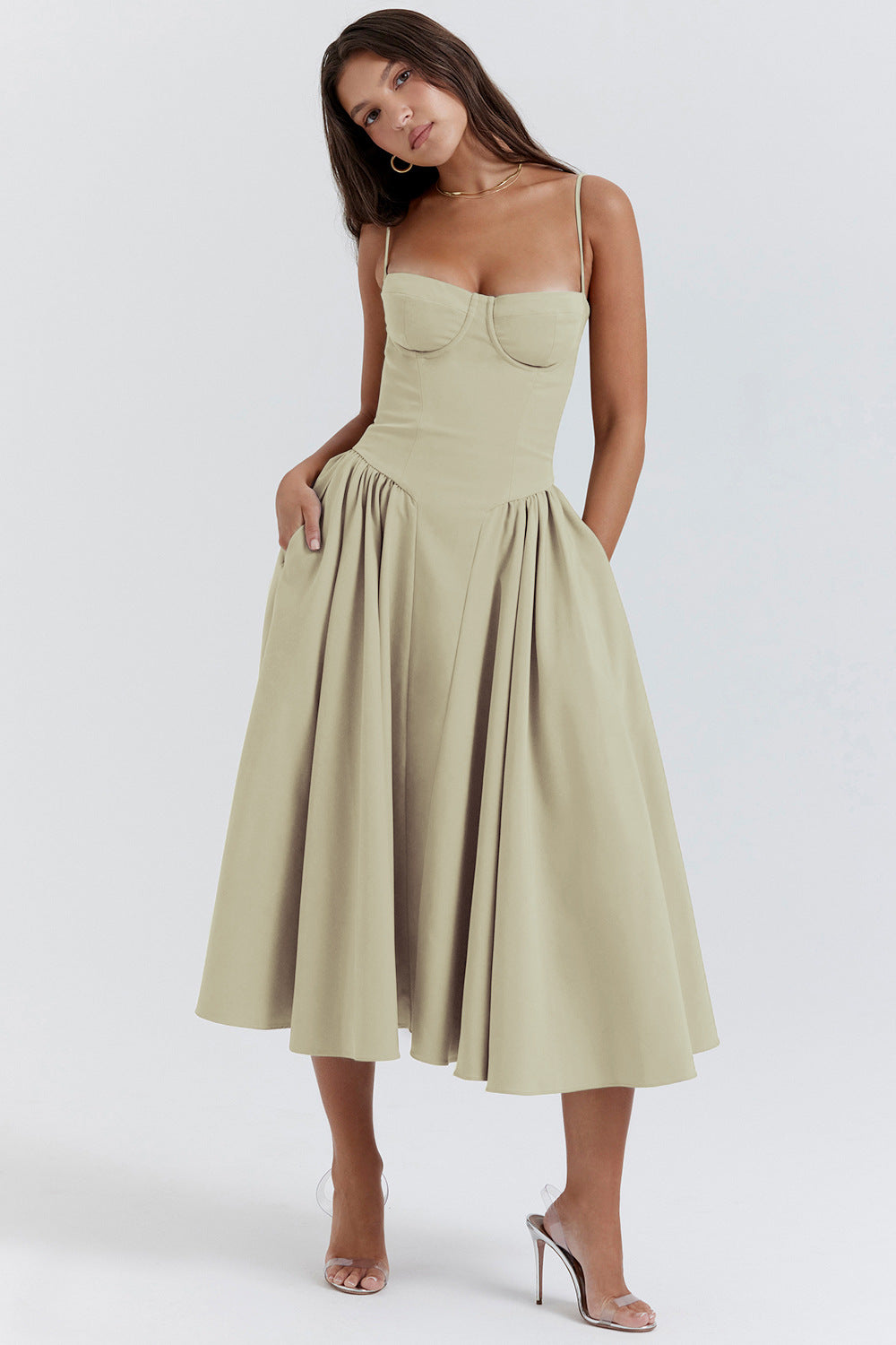 Palast-Schwingkleid für Frauen