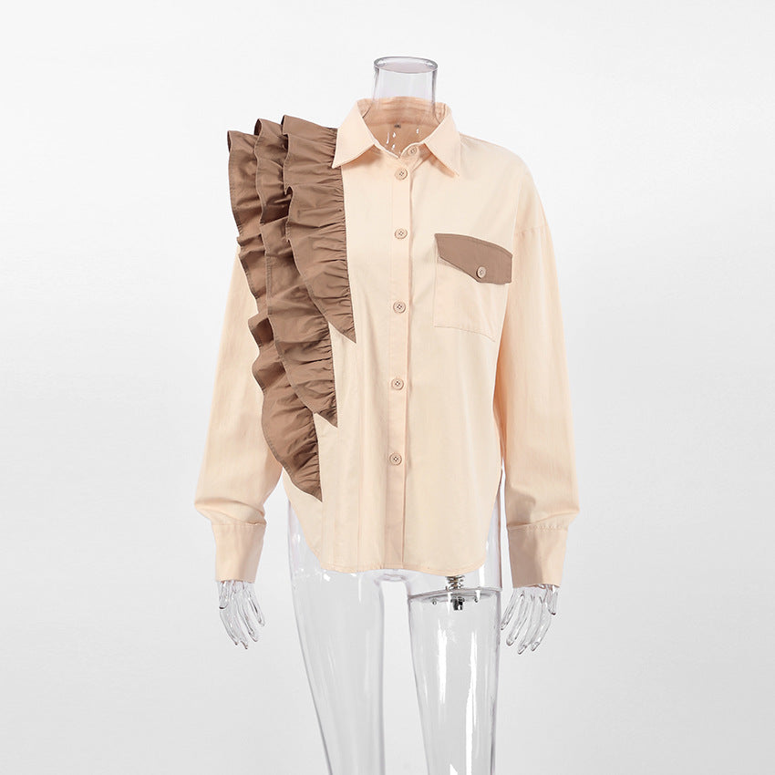 Damen Strickjacke mit Langarm und Einreiher-Knopfleiste