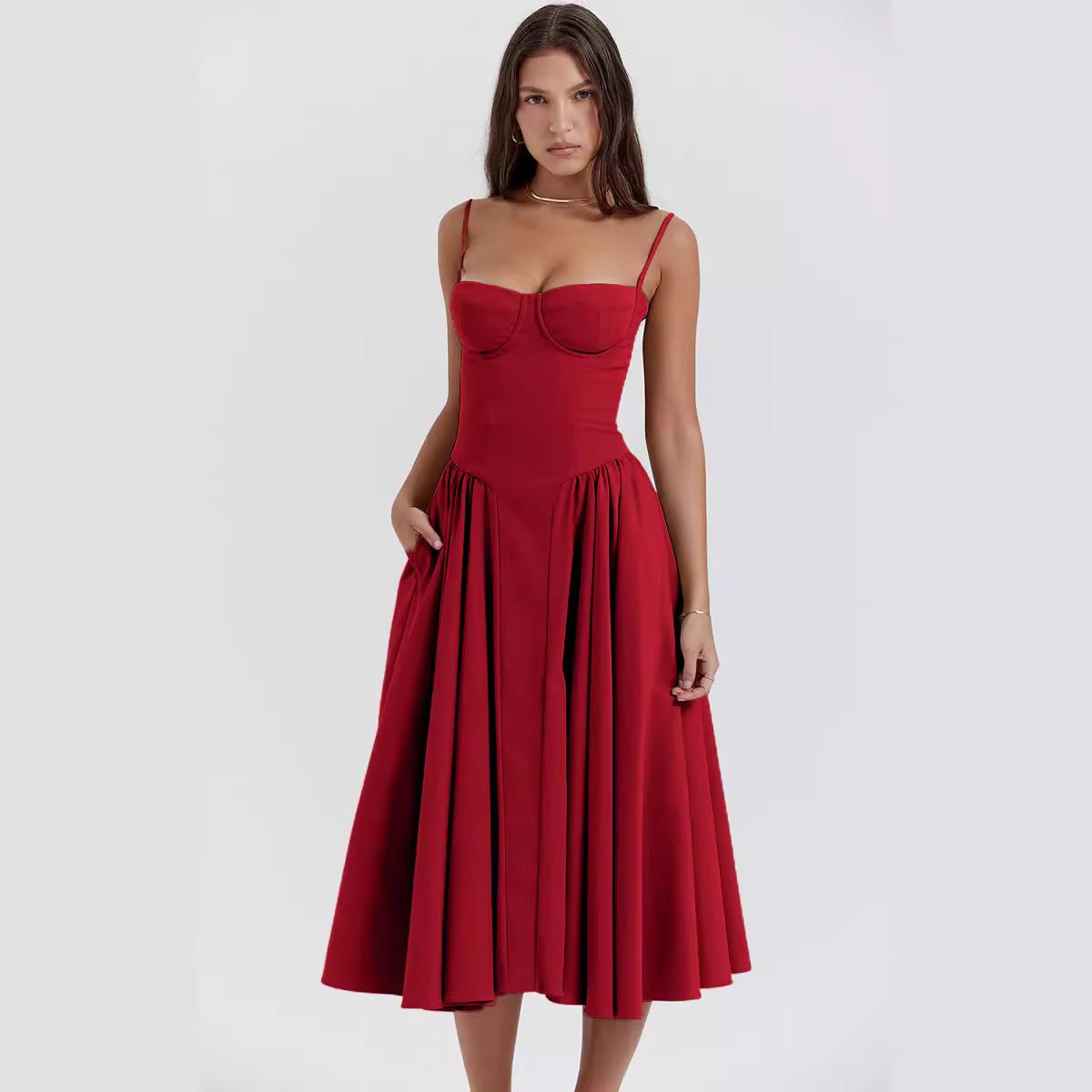 Palast-Schwingkleid für Frauen