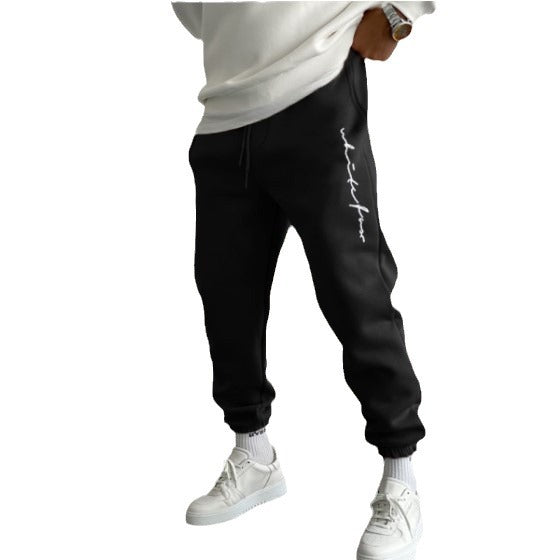 Herren Freizeithose im Herbst Gedruckter Minimalismus