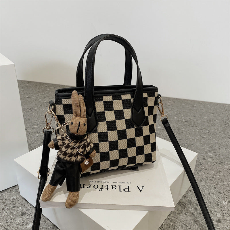 Stilvolle Hahnenentenmuster Schulter-Messenger-Tasche