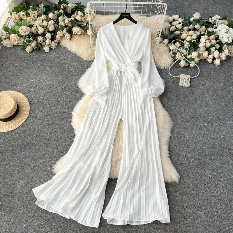 Puffärmel-Jumpsuit für Damen