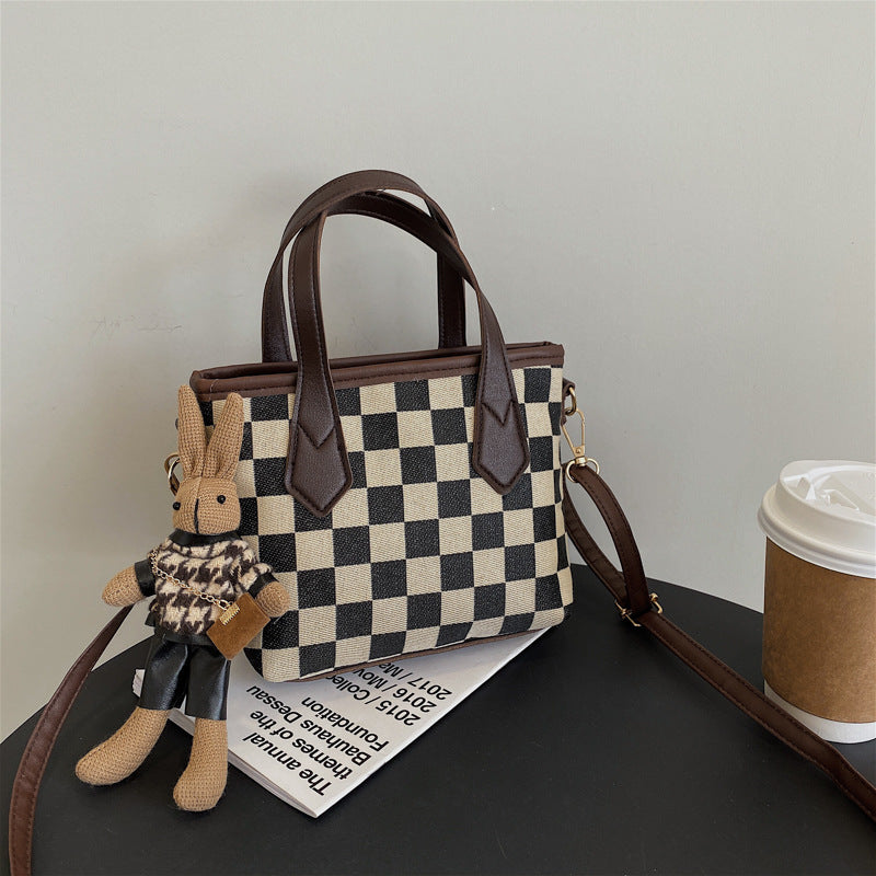 Stilvolle Hahnenentenmuster Schulter-Messenger-Tasche