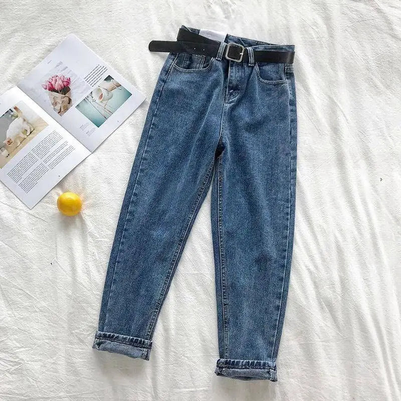 High Waist Harem Jeans für Damen